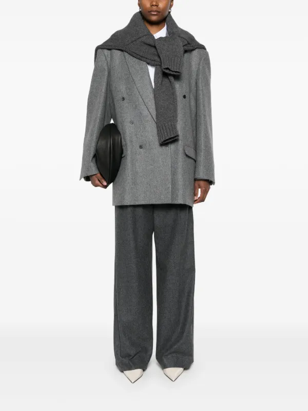 VIP【関税送料無料】希少 Carven Tr201 Wide Leg Trousers Carven wide-leg Trousers | Grey | FARFETCH JO