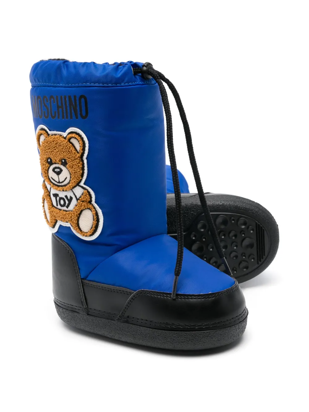 Moschino Kids Teddy Bear snow boots Blue