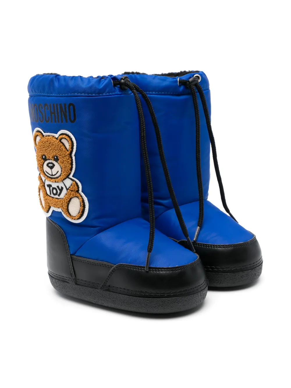 Moschino Kids Teddy Bear snow boots Blue