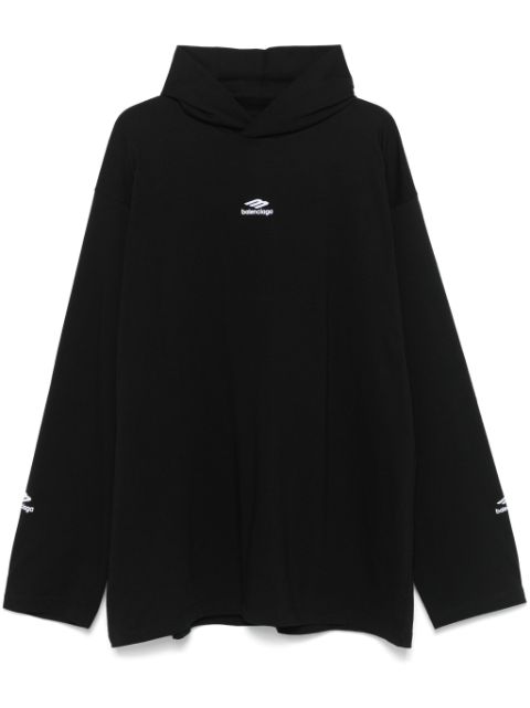 Balenciaga logo-embroidered ski top