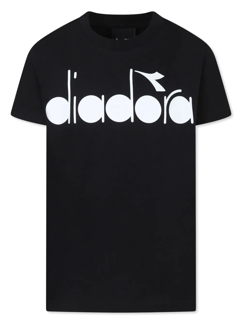 Diadora Junior playera con logo estampado | negro | Image 1