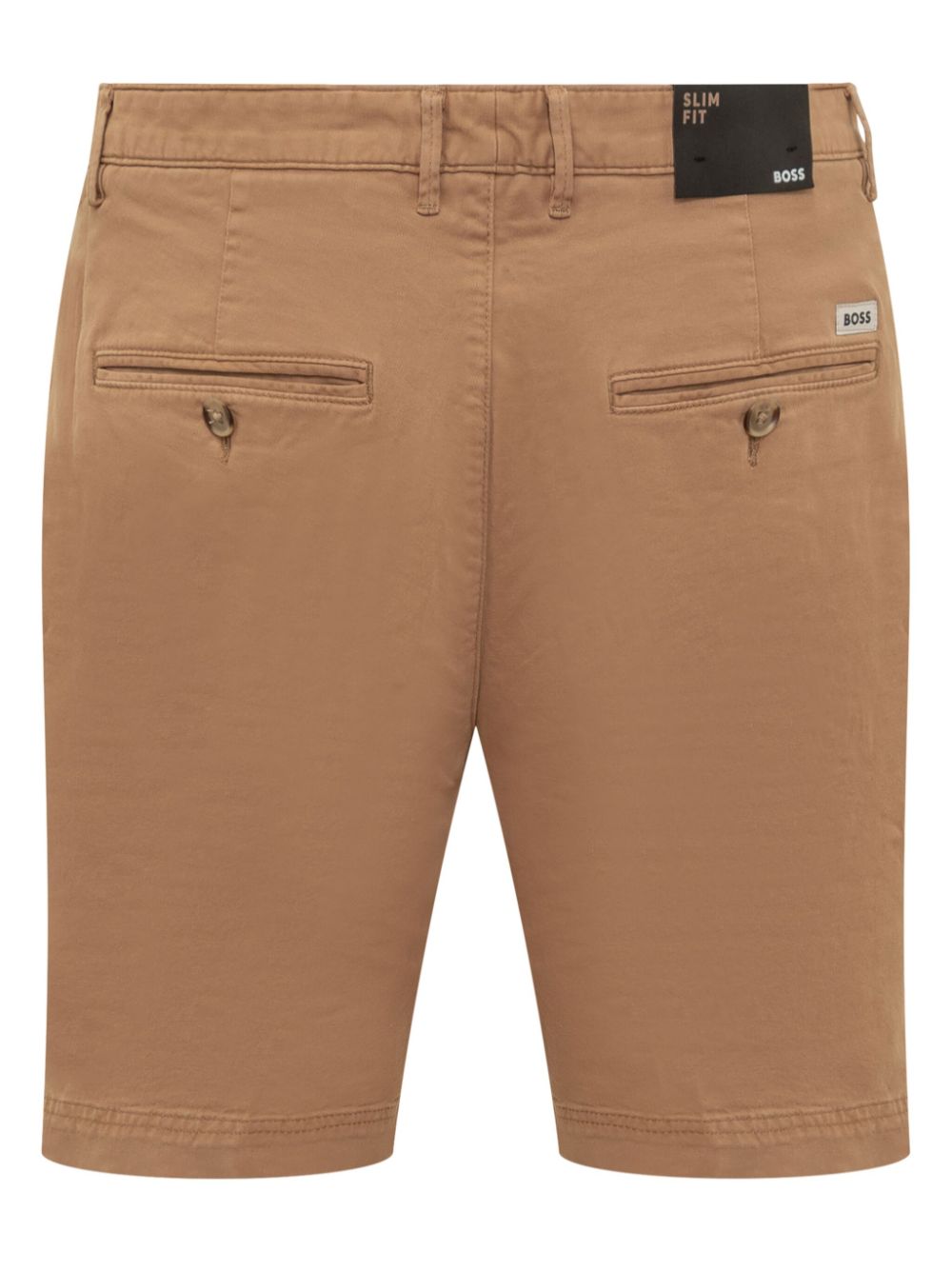 BOSS logo-patch bermuda shorts - Beige