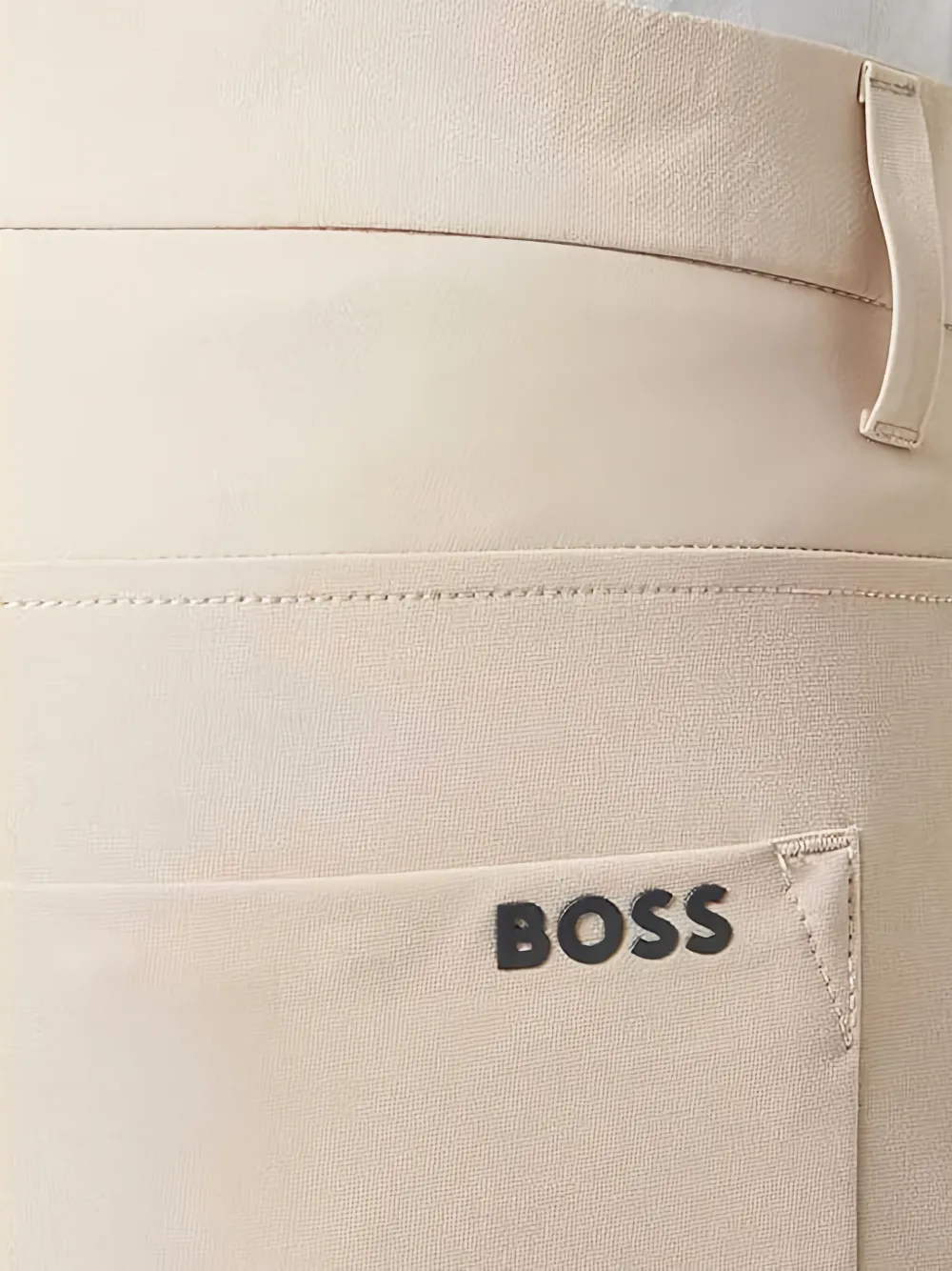 BOSS ATG slim-fit broek Beige