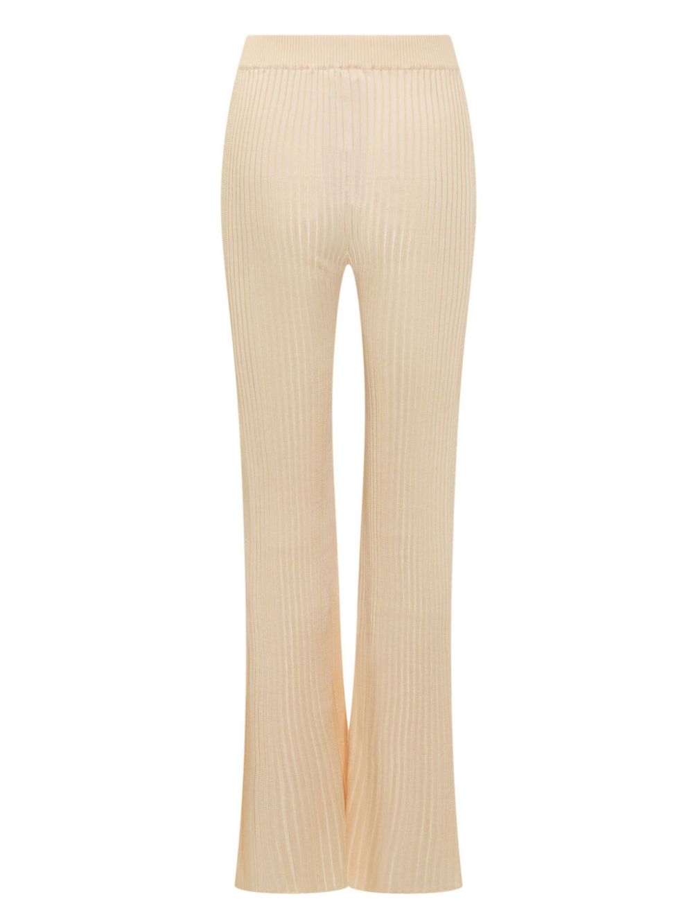 Jil Sander ribbed-knit trousers - Beige