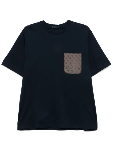 Herno logo-embroidered T-shirt  