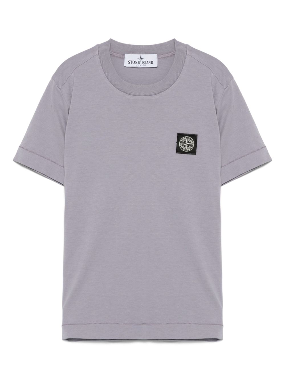 Stone Island Junior Compass-motif T-shirt - Grey