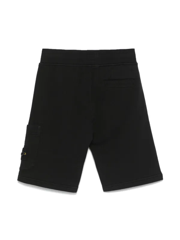 Stone Island Junior カジュアルカーゴショーツ | ブラック | FARFETCH JP
