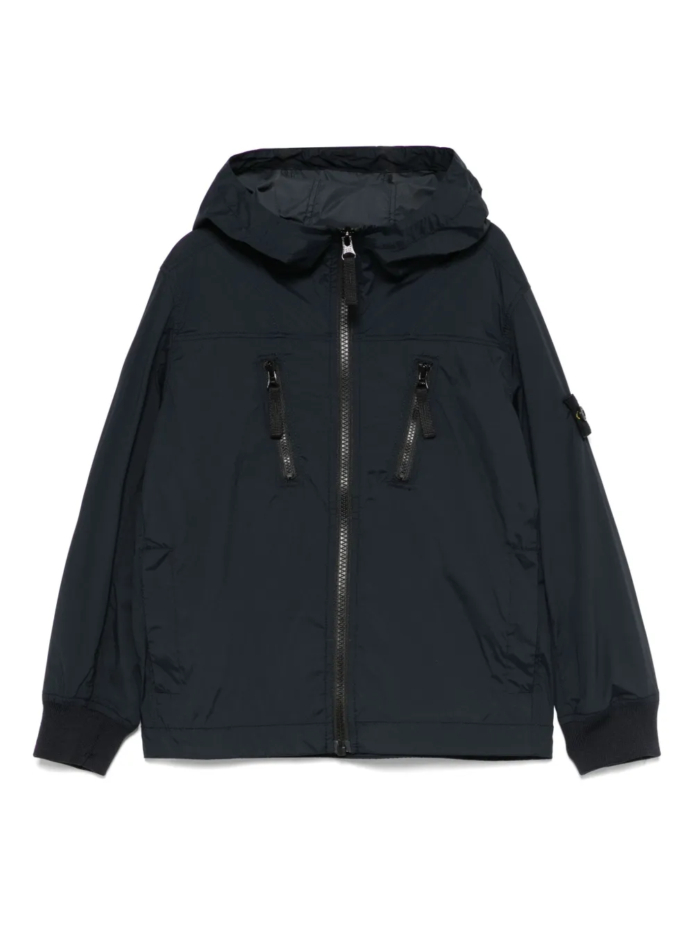 Stone Island Junior Jack met capuchon Blauw