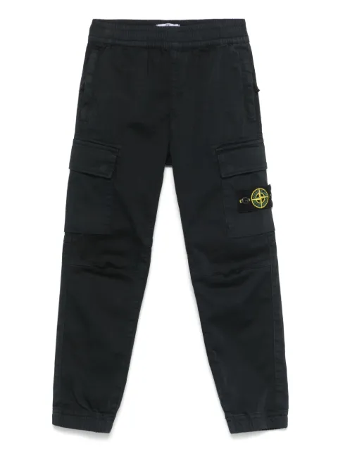 Stone Island Junior Compass-badge cargo pants