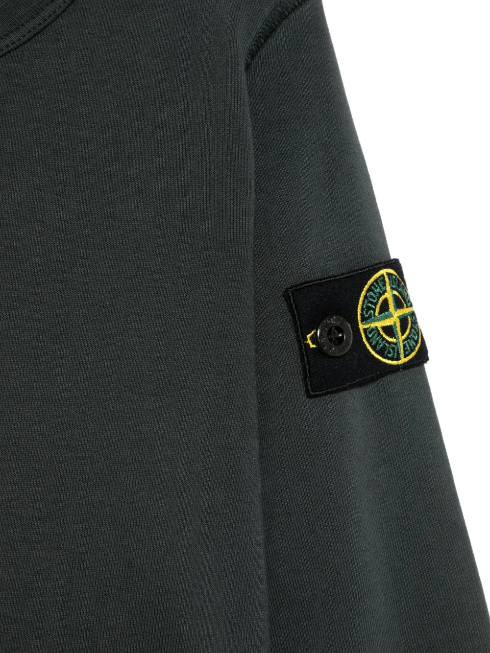 Stone Island Junior Sweater met Compass-logopatch Blauw
