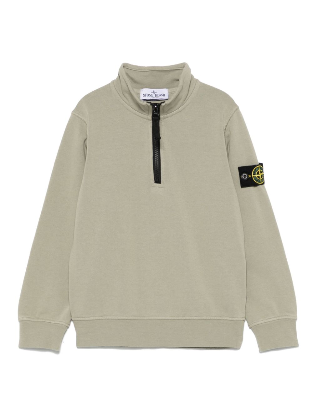 Stone Island Junior Compass-badge pullover - Green