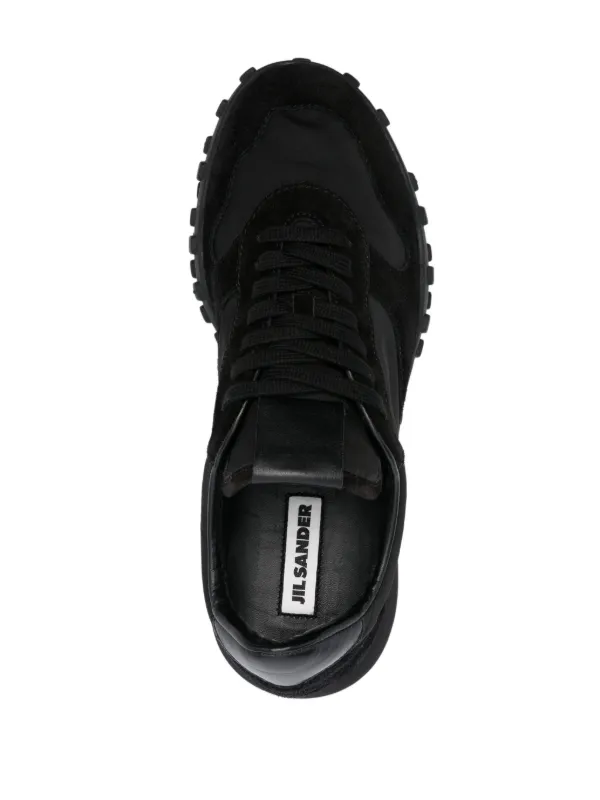 Jil Sander パネル スニーカー | ブラック | FARFETCH JP