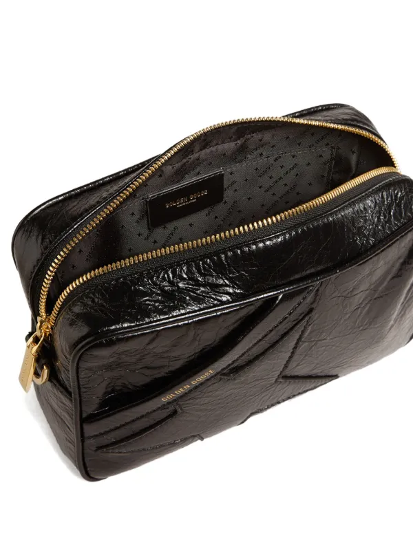 【送料関税込】GOLDEN GOOSE - レザークロスボディバッグ Golden Goose Large Star Bag | Brown | FARFETCH