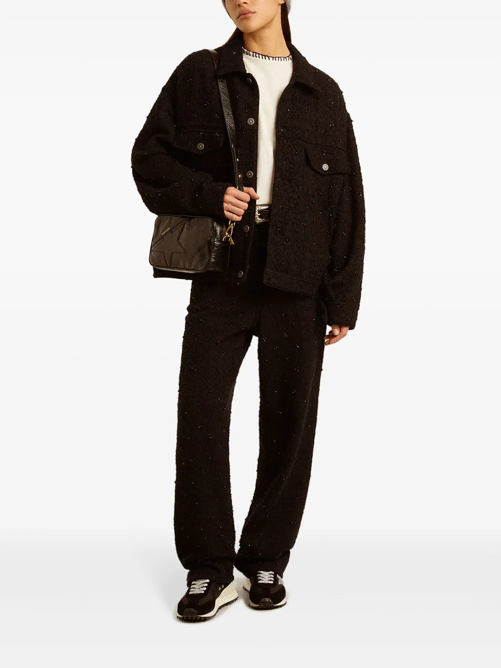Golden Goose Star grote tas Bruin