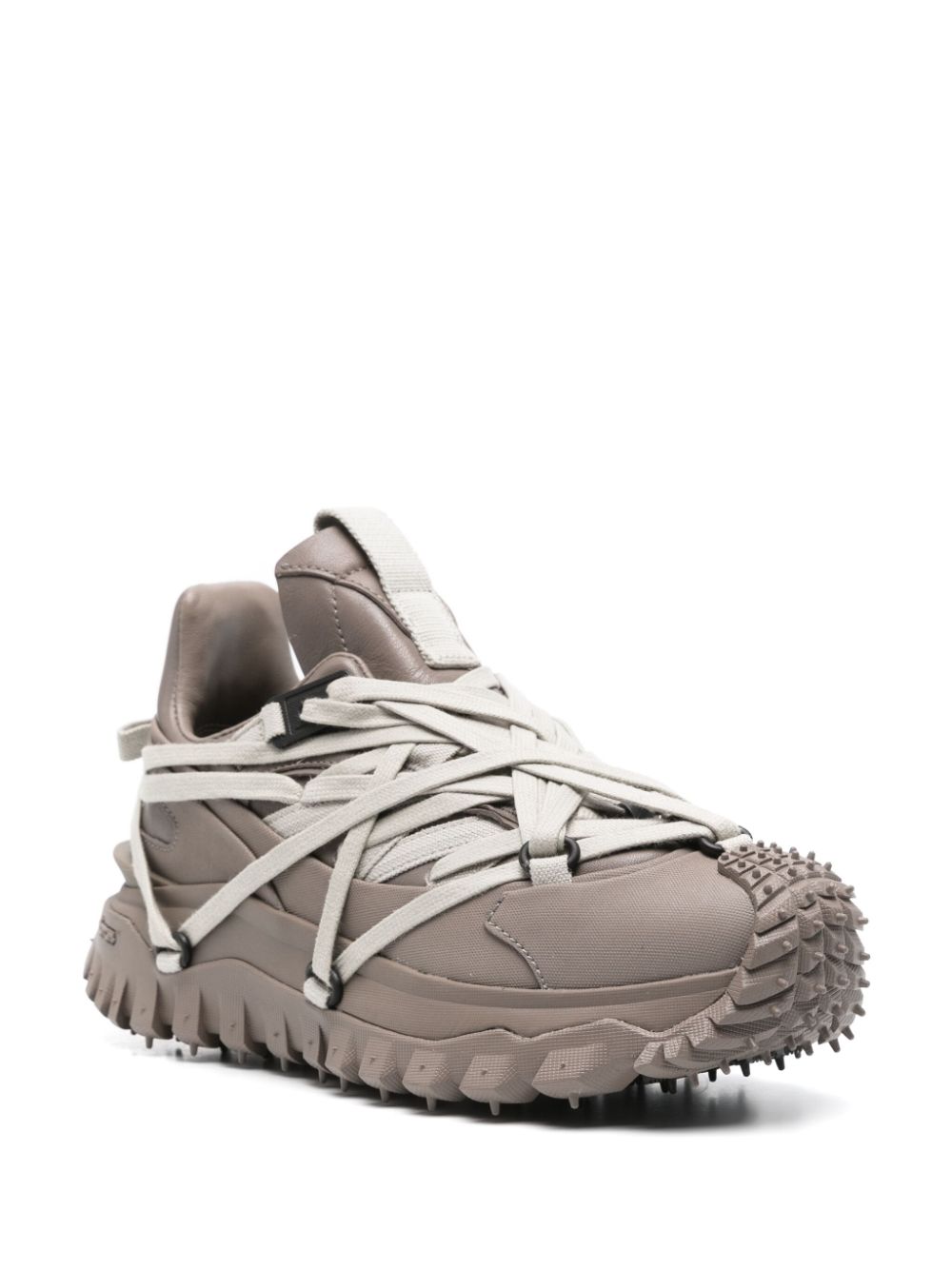 Moncler + Rick Owens x Rick Owens Megalace sneakers - Grijs