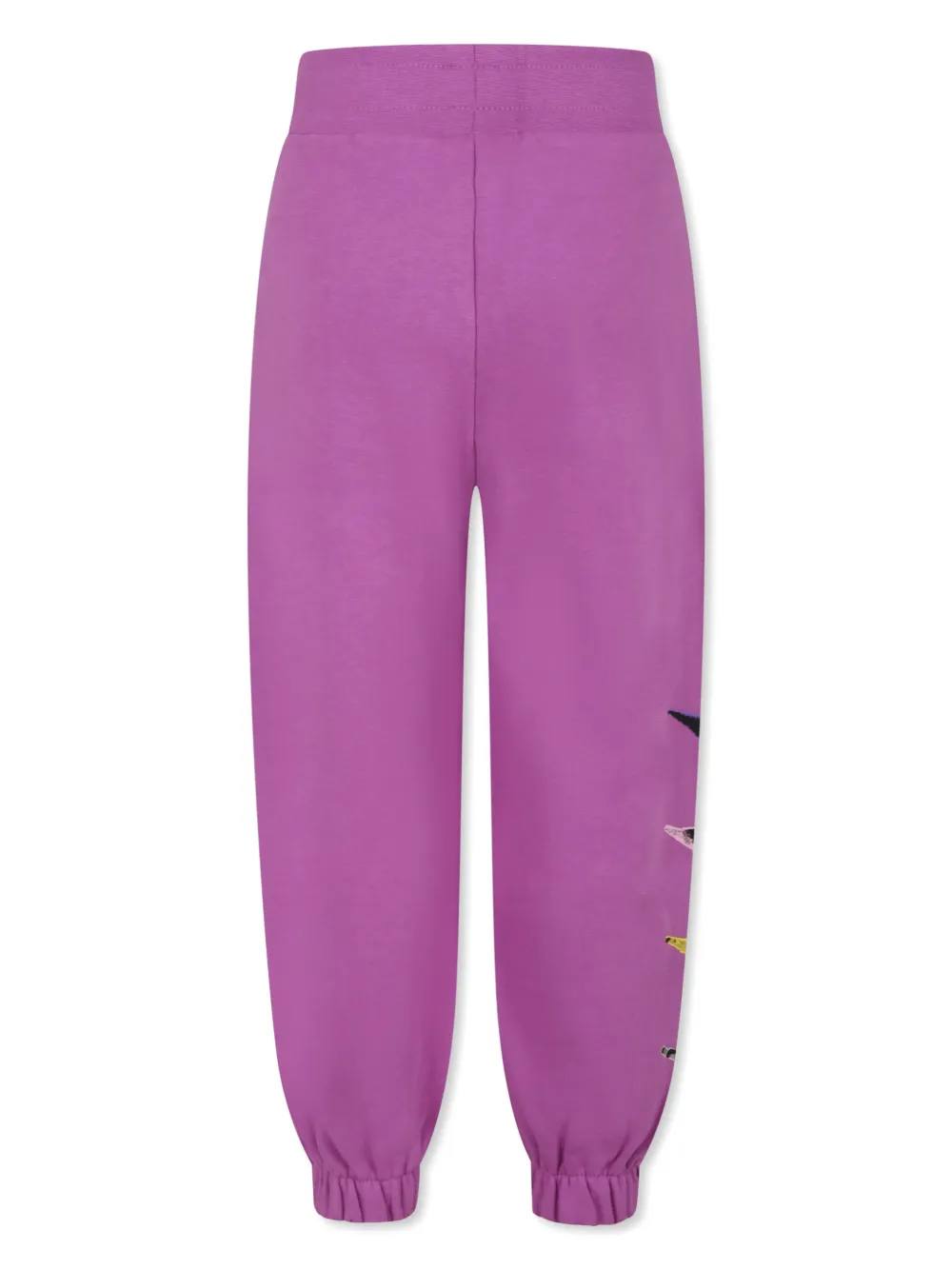 Diadora Junior Trainingsbroek met logoprint Paars