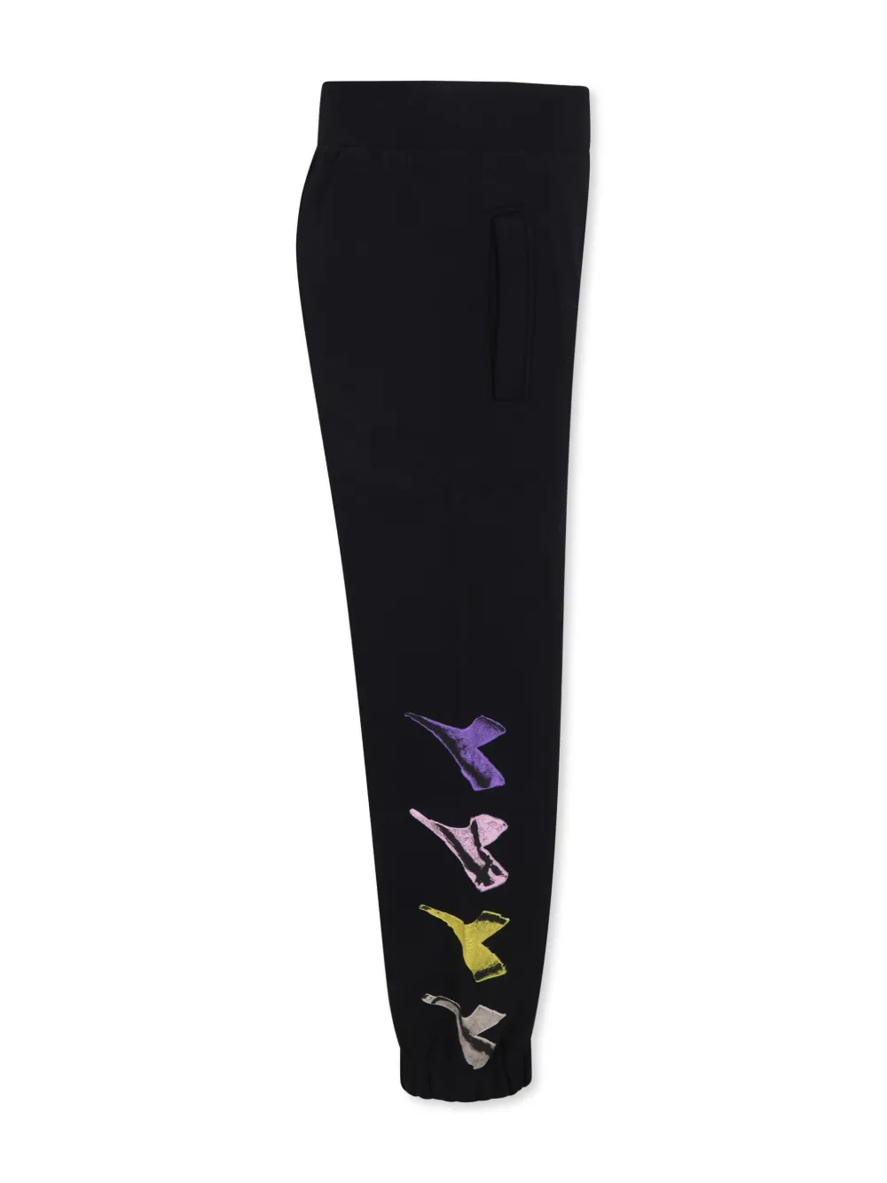 Diadora Junior Katoenen trainingsbroek Zwart