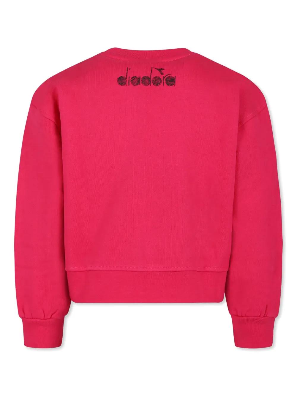 Diadora Junior Sweater met logoprint Roze