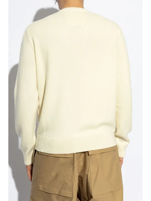 Givenchy logo-embroidered Jumper Neutrals FARFETCH PT