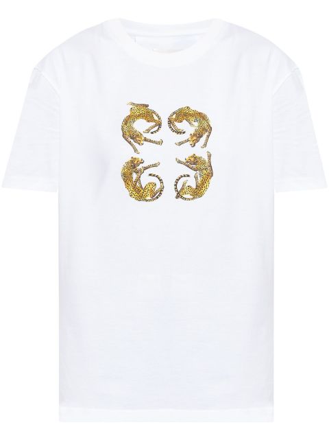 Givenchy 4G leopard-print t-shirt Women