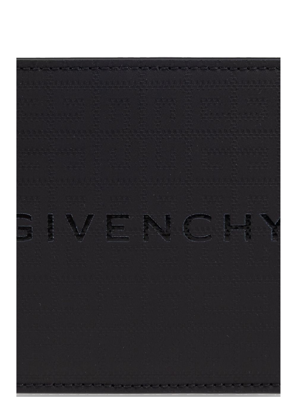 GIVENCHY LOGO-EMBOSSED BI-FOLD WALLET 