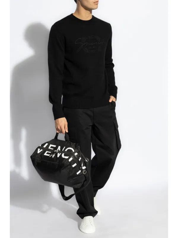 Givenchy logo-embroidered Jumper | Black | FARFETCH