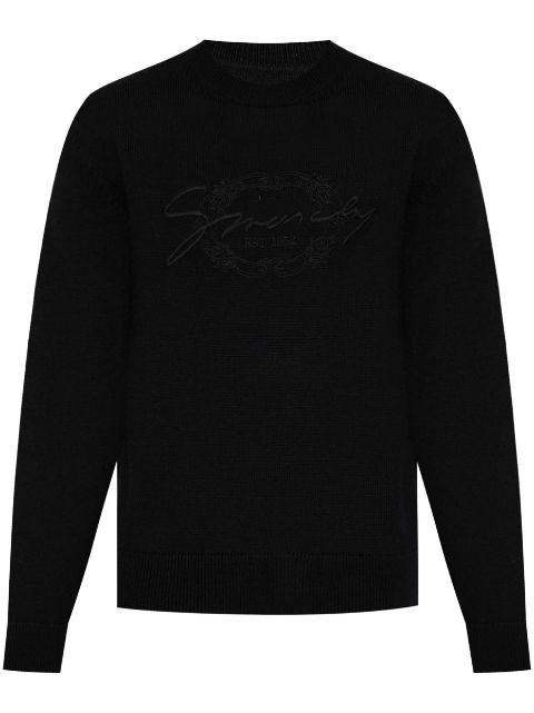 Givenchy logo-embroidered jumper Men