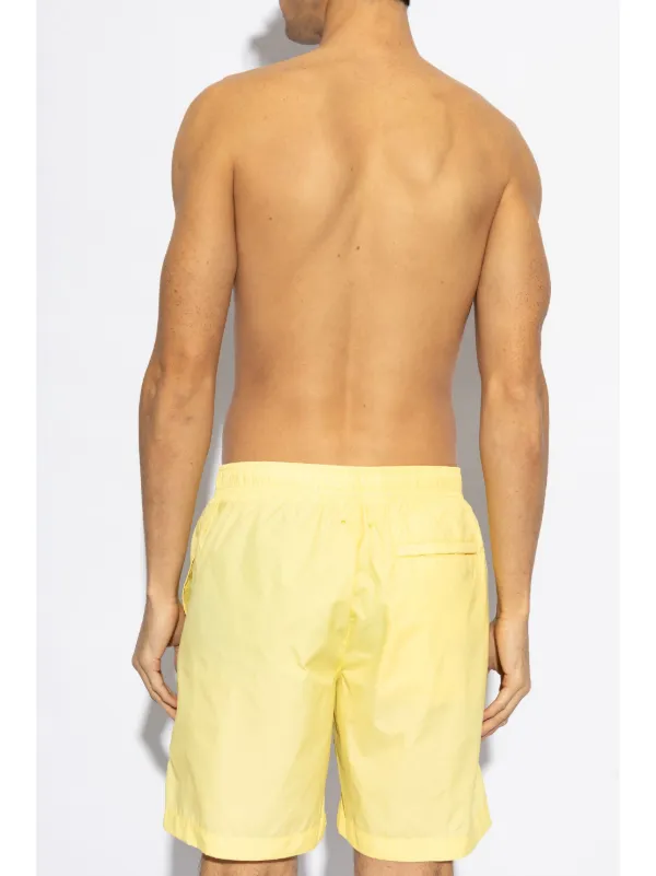 Givenchy logo-embroidered Swim Shorts | Yellow | FARFETCH IL