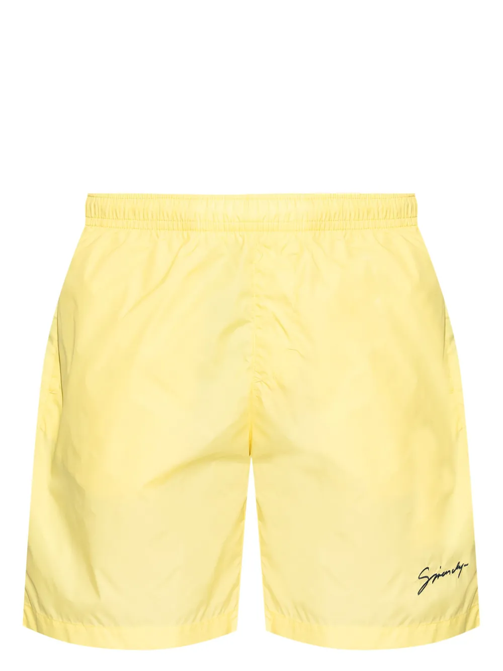 Givenchy shorts de playa con logo bordado | amarillo | Image 1