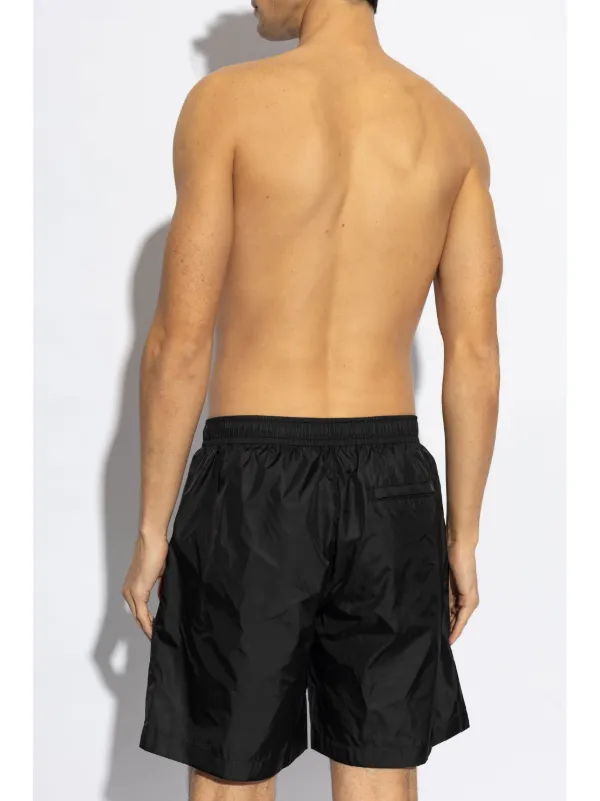 Givenchy logo-embroidered Swim Shorts Black FARFETCH JO