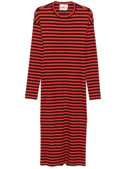 Plan C Breton midi dress