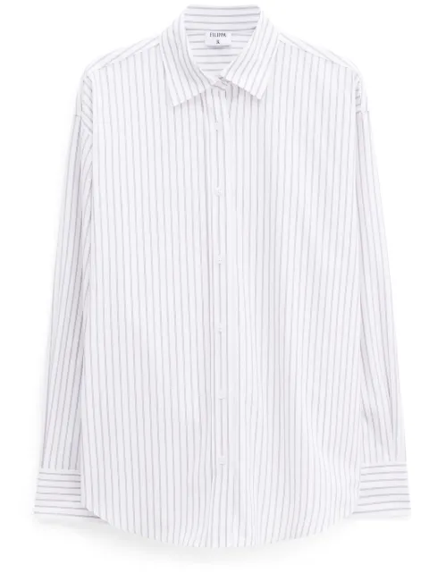 Filippa K camisa con rayas estampadas