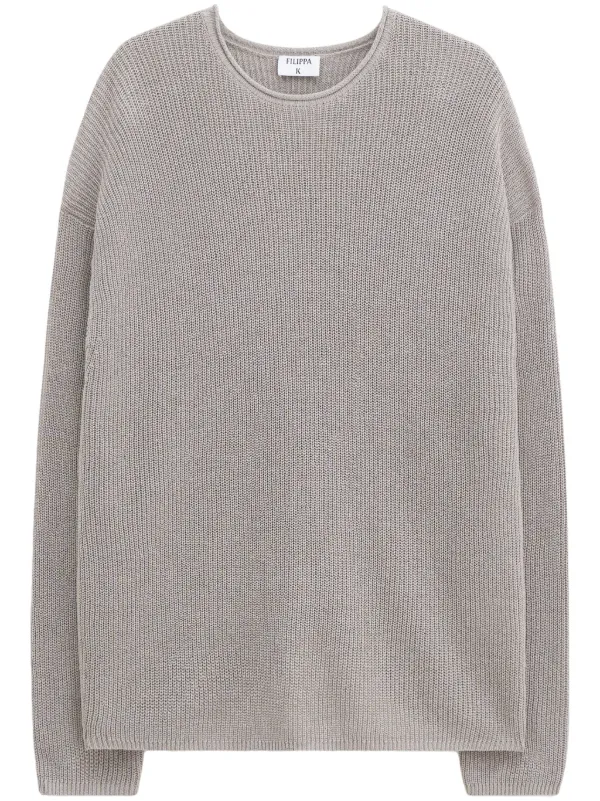 【関税込み】Filippa K グレー Andrew セーター Filippa K: Gray Andrew Sweater | SSENSE