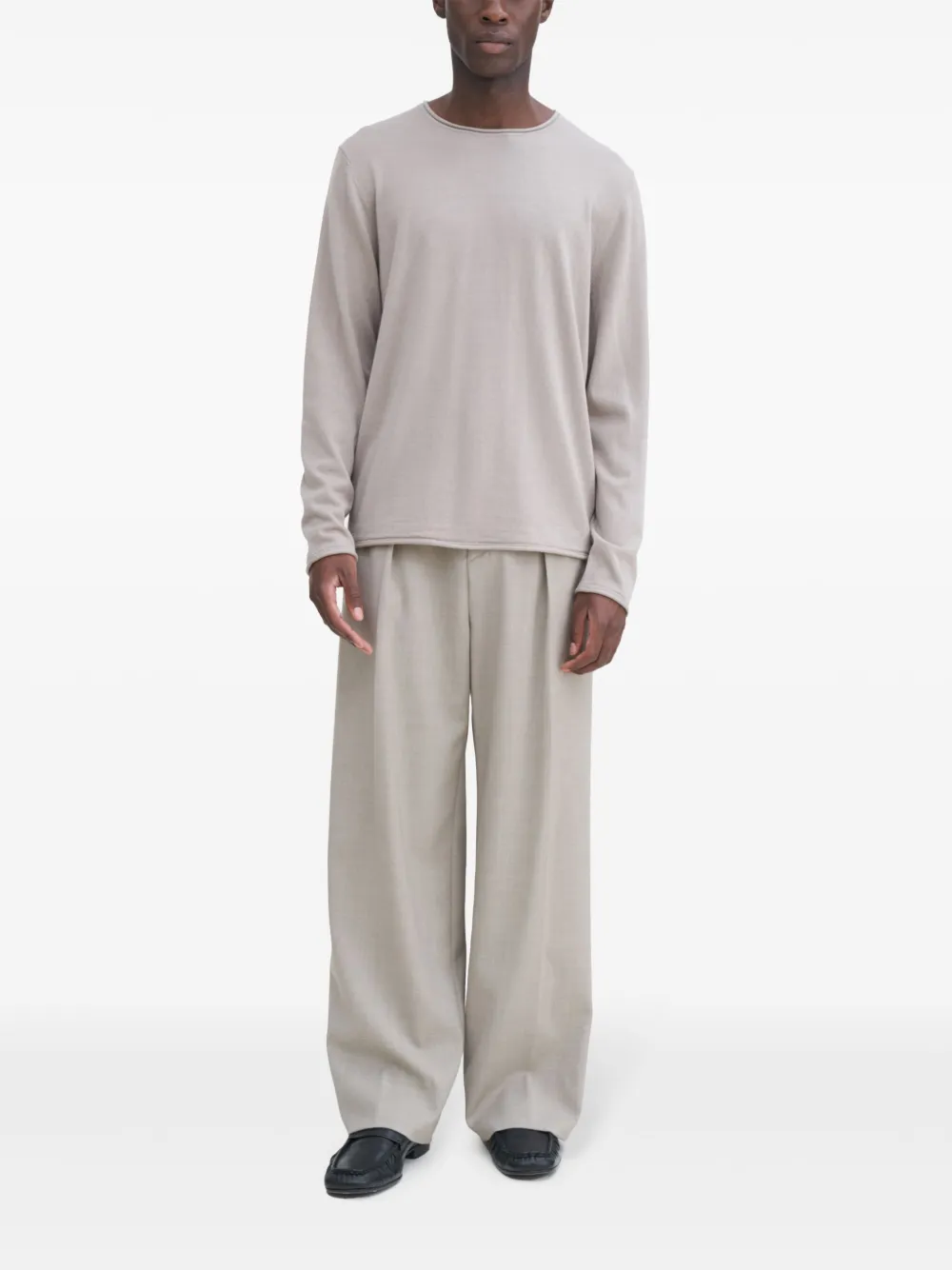 Filippa K pull à bords rouleautés | Pulls | Image 2
