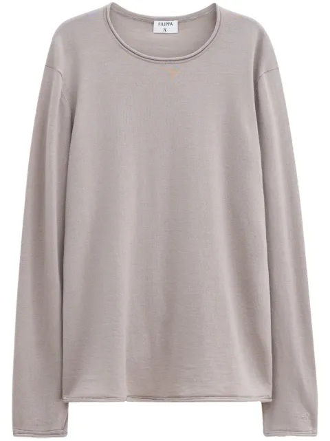 Filippa K roll-trim sweater
