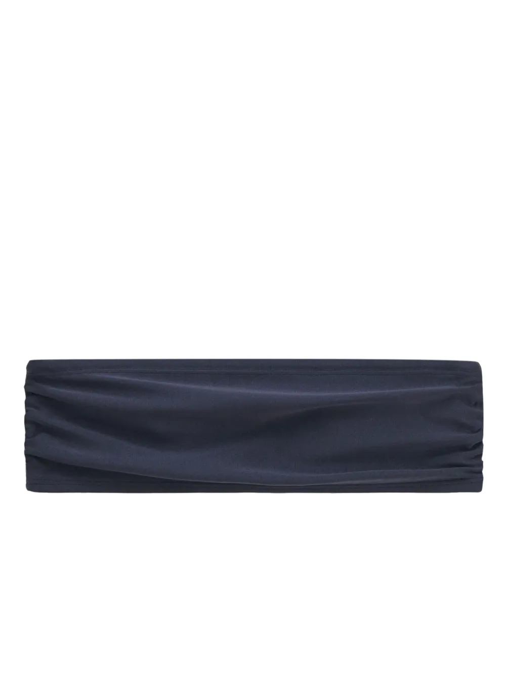 Filippa K Shimmer bandeau bikinitop Zwart