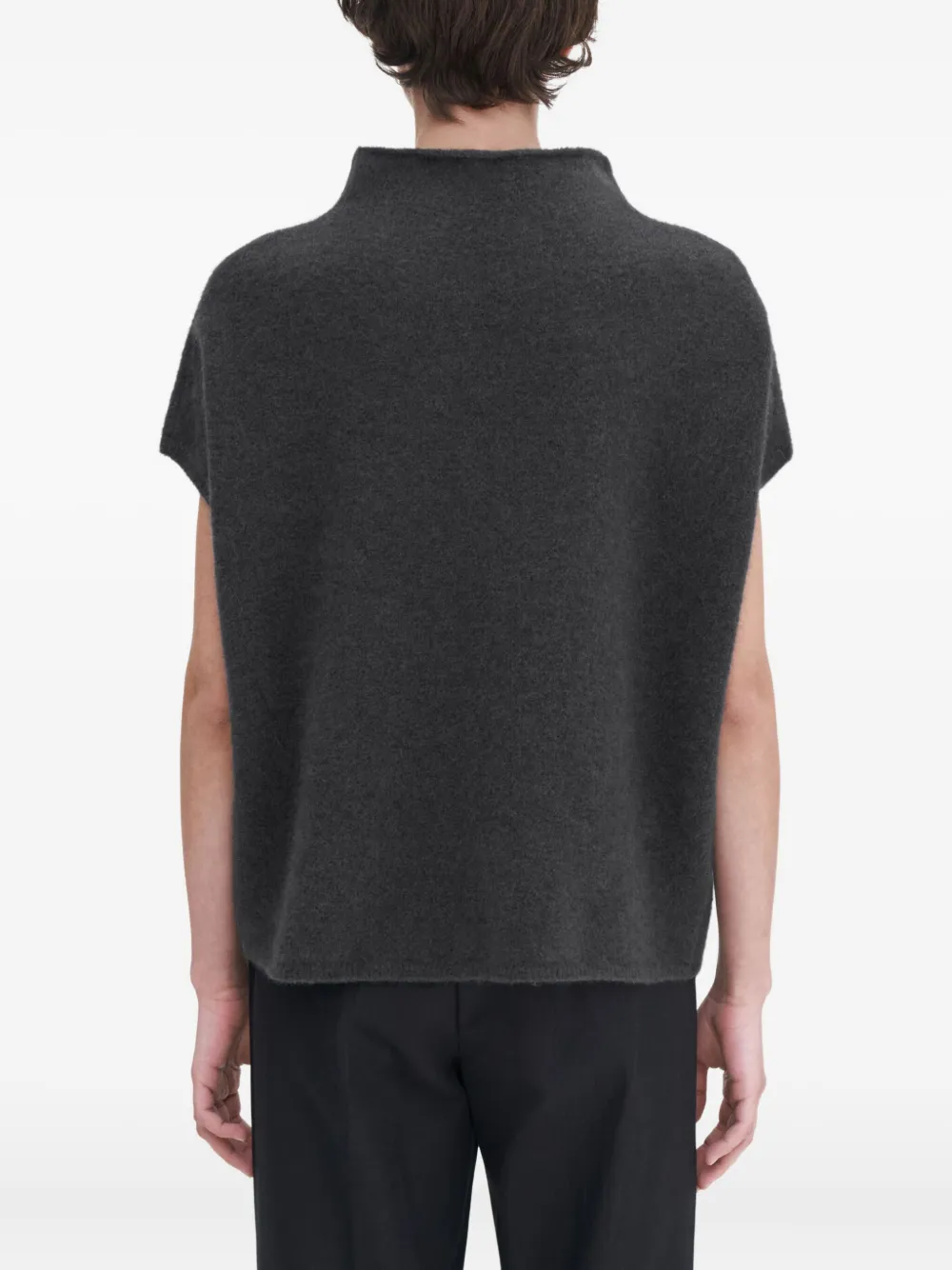 Filippa K High-neck T-shirt In Gray