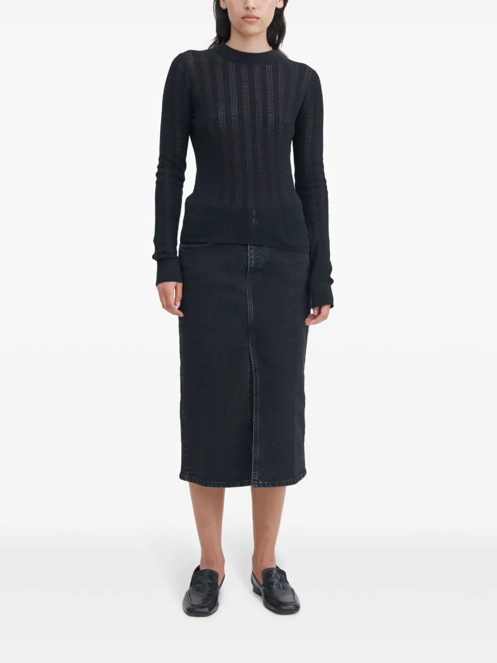 Filippa K lace knitted top | Knitted Sweaters | Image 2