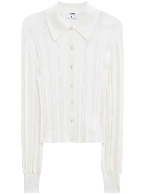 Filippa K braid-knit cardigan 