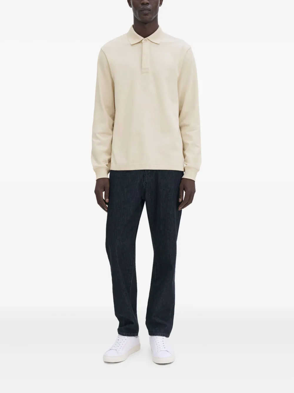 Filippa K long-sleeve polo shirt - Beige