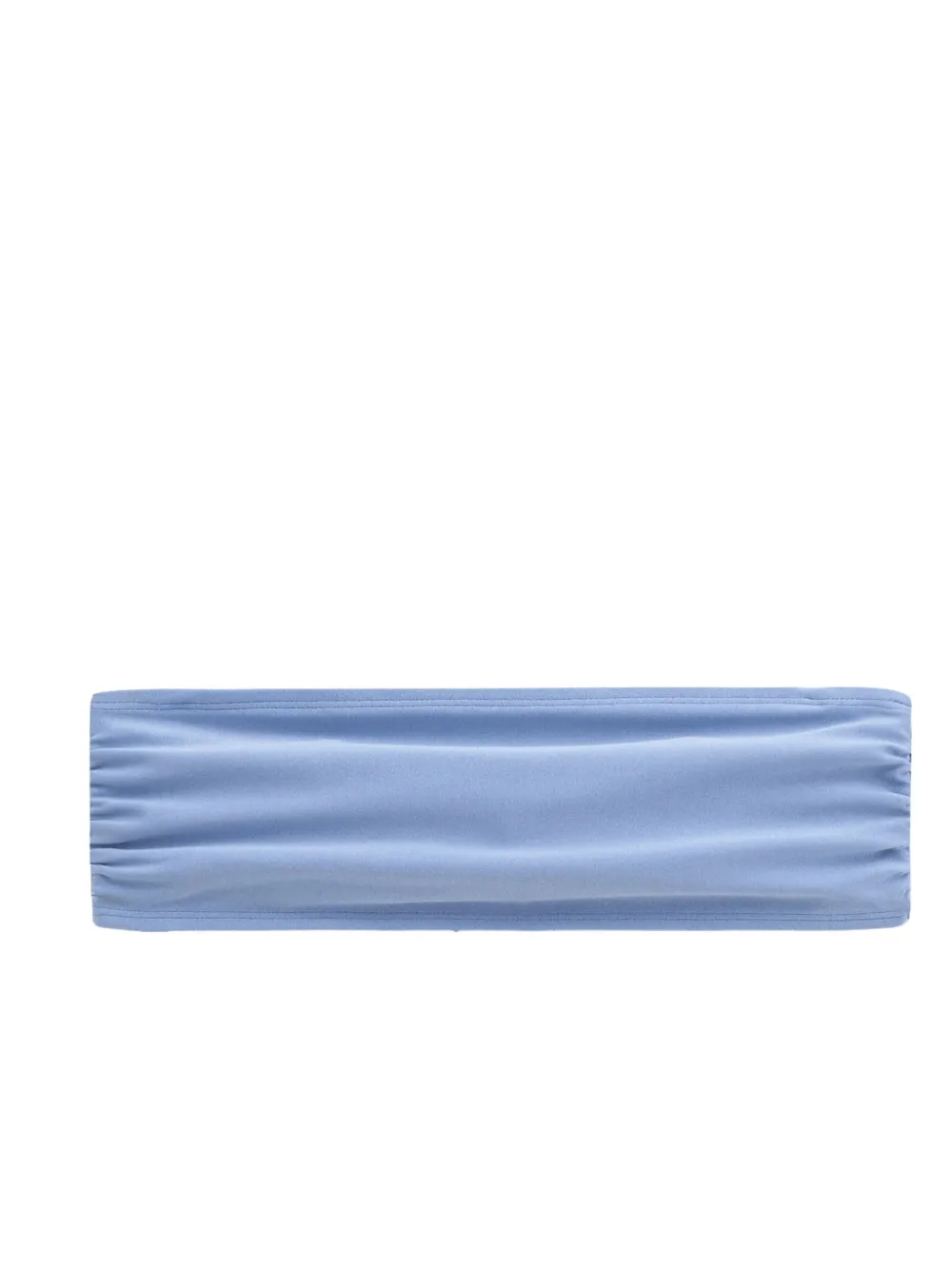 Filippa K Shimmer bandeau bikinitop Blauw