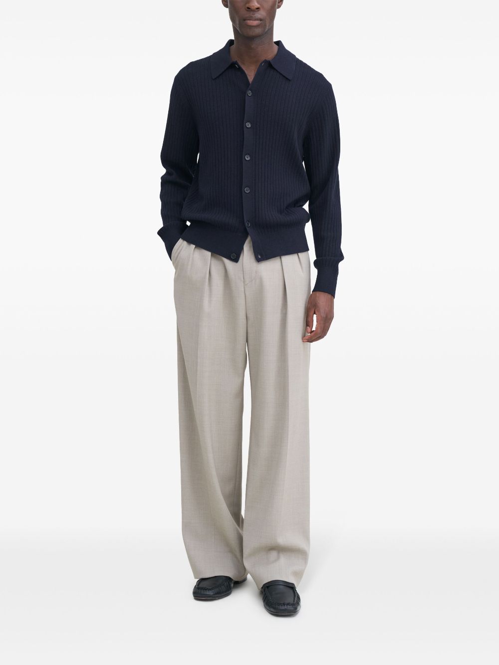 Filippa K ribbed-knit shirt - Blue