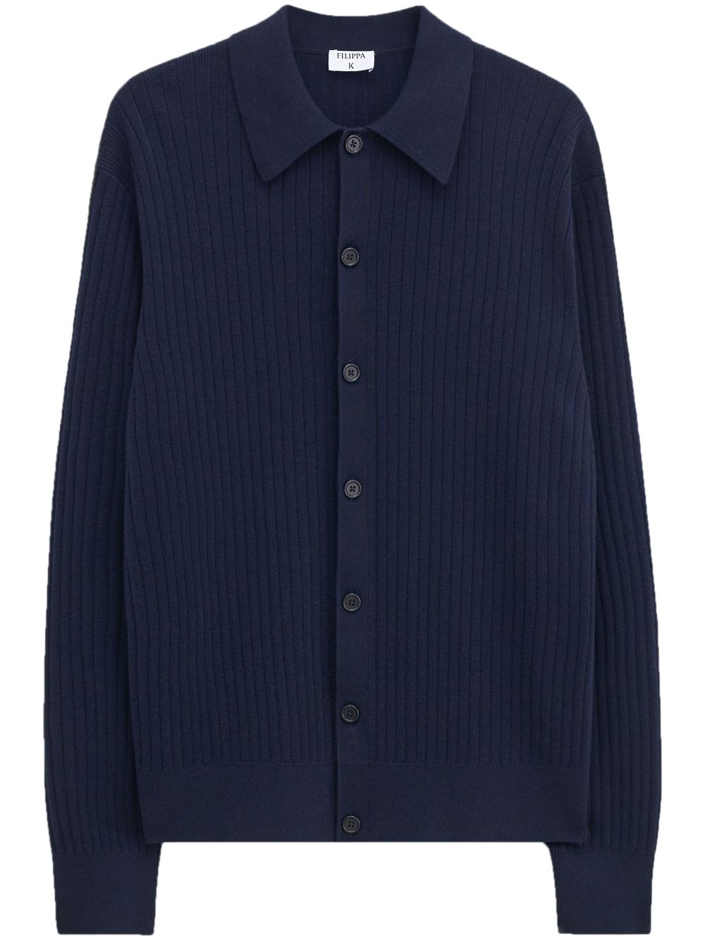 Filippa K ribbed-knit shirt - Blue