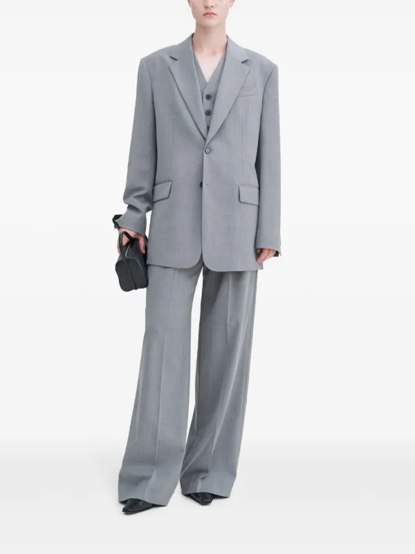 【関税込み】Filippa K グレー Davina テーラードジャケット Filippa K Davina ジャケット | グレー | FARFETCH JP