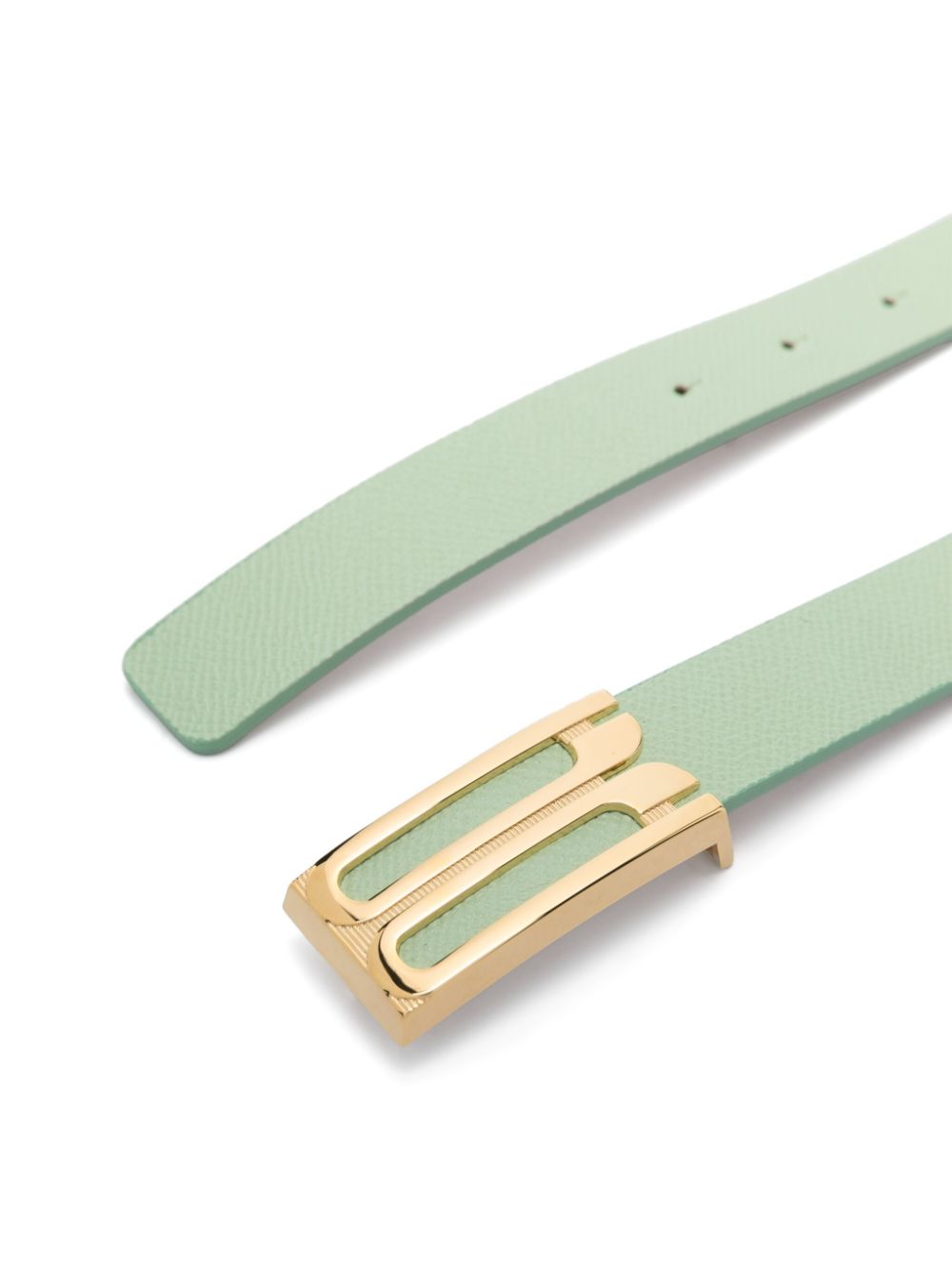 Victoria Beckham Leren riem - Groen