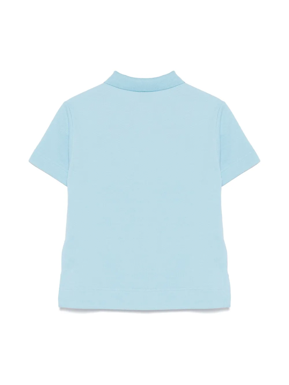 Burberry Kids cotton polo shirt - Blauw