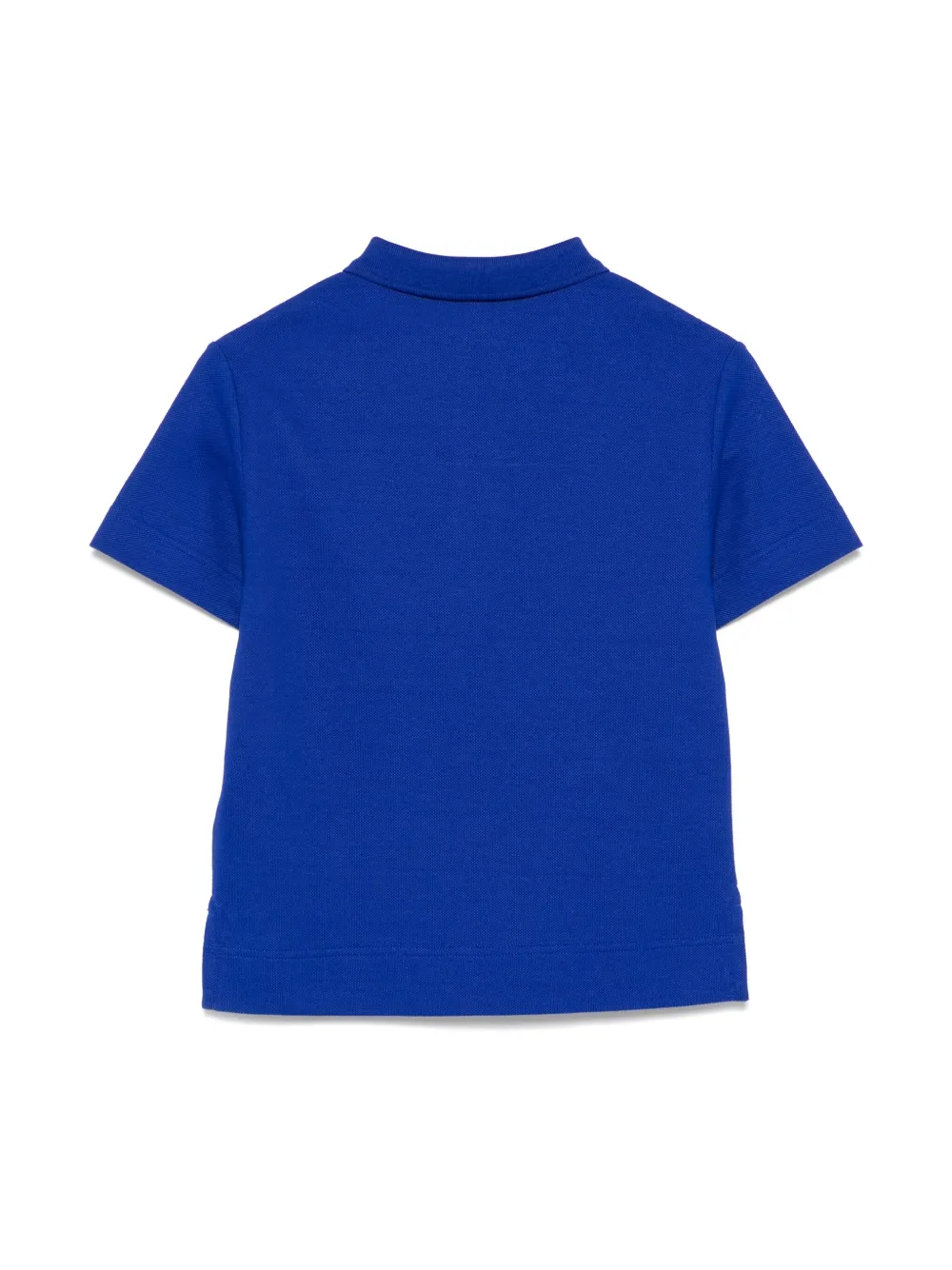 Burberry Kids Katoenen poloshirt - Blauw