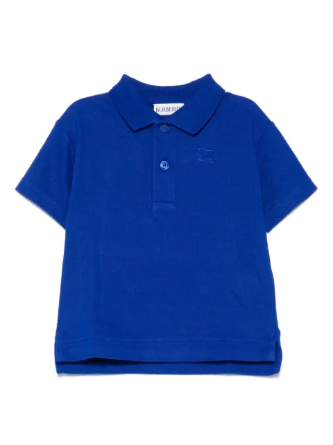 Burberry Kids Equestrian Knight polo shirt