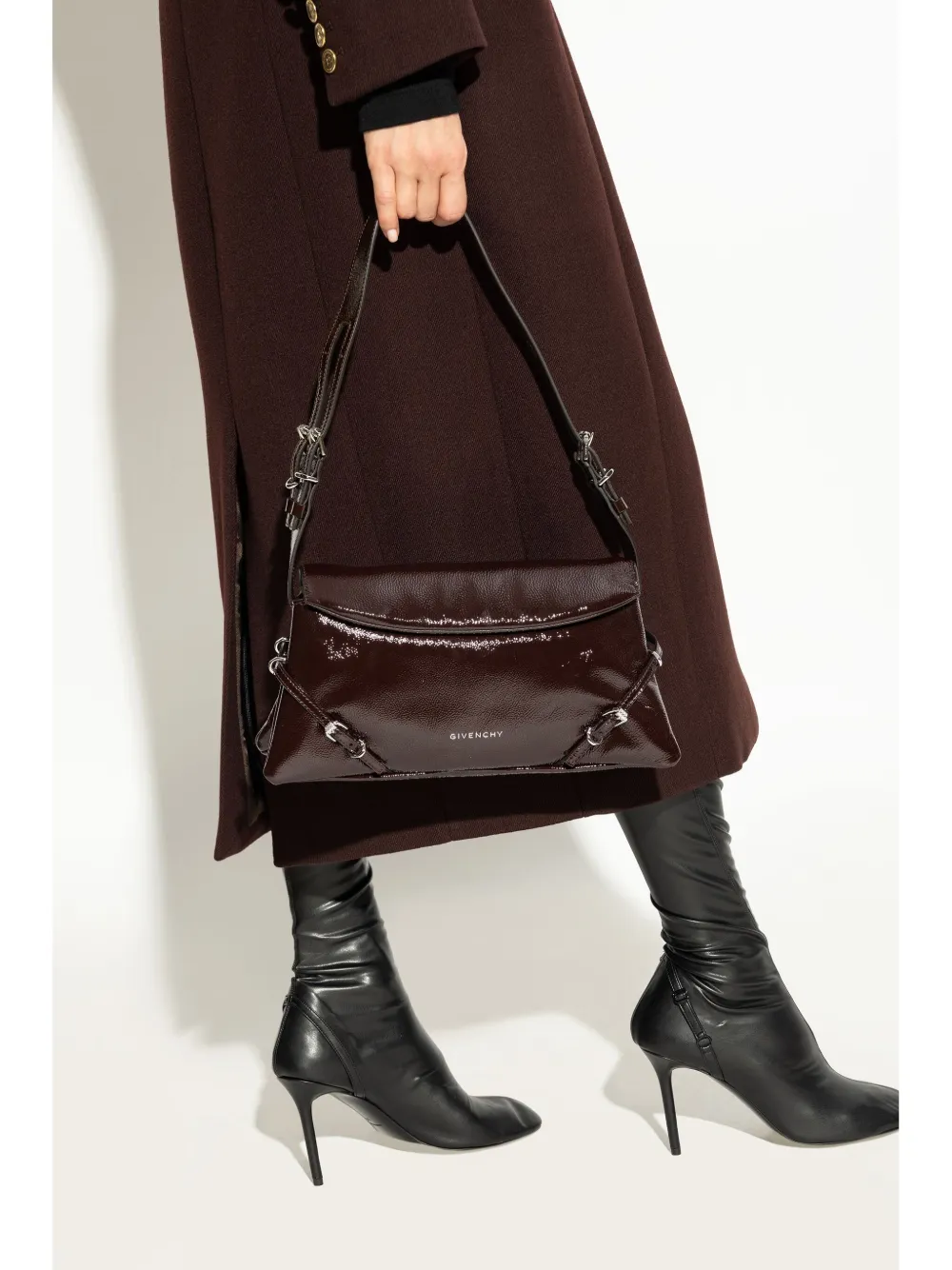 Givenchy P'tit Voyou kleine schoudertas - Bruin