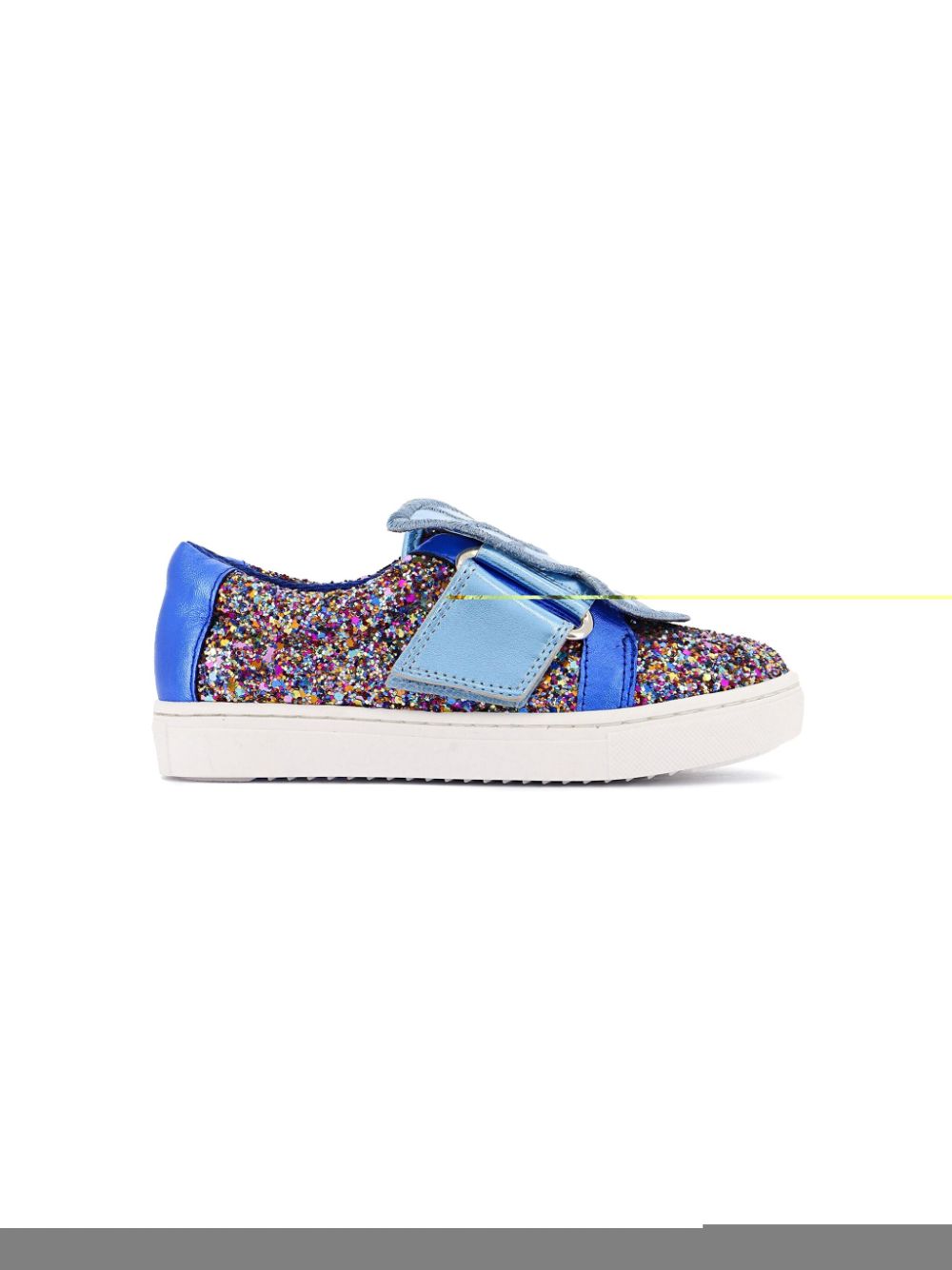 Sophia Webster Mini butterfly-motif sneakers Blue